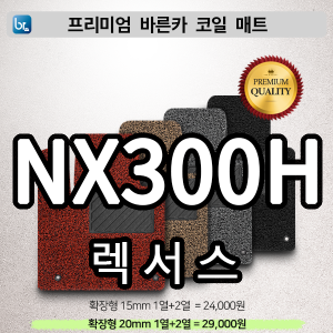 렉서스 NX300H 프리미엄 코일매트